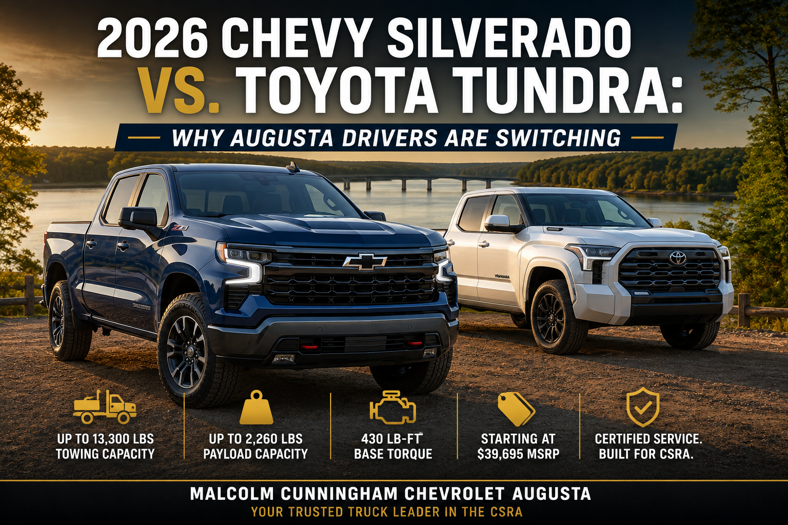 2026 Chevy Silverado vs. Tundra