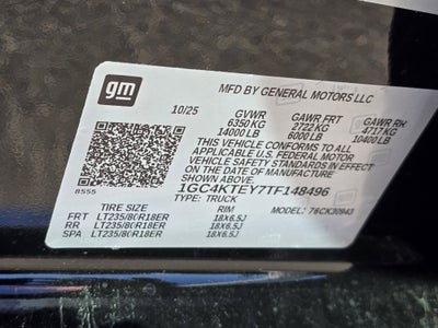 2026 Chevrolet Silverado 3500 HD LT DRW