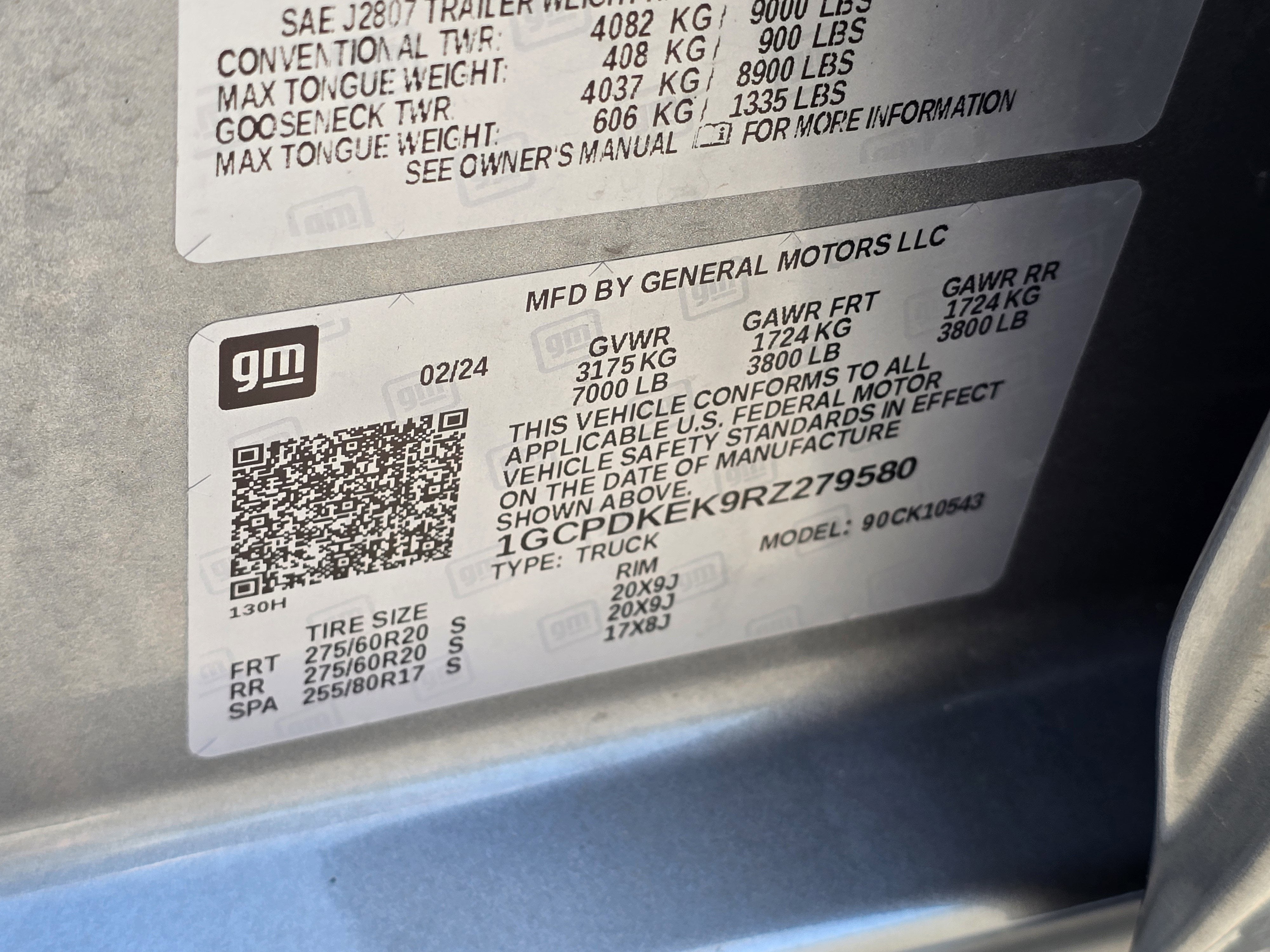 2024 Chevrolet Silverado 1500 LT (2FL)