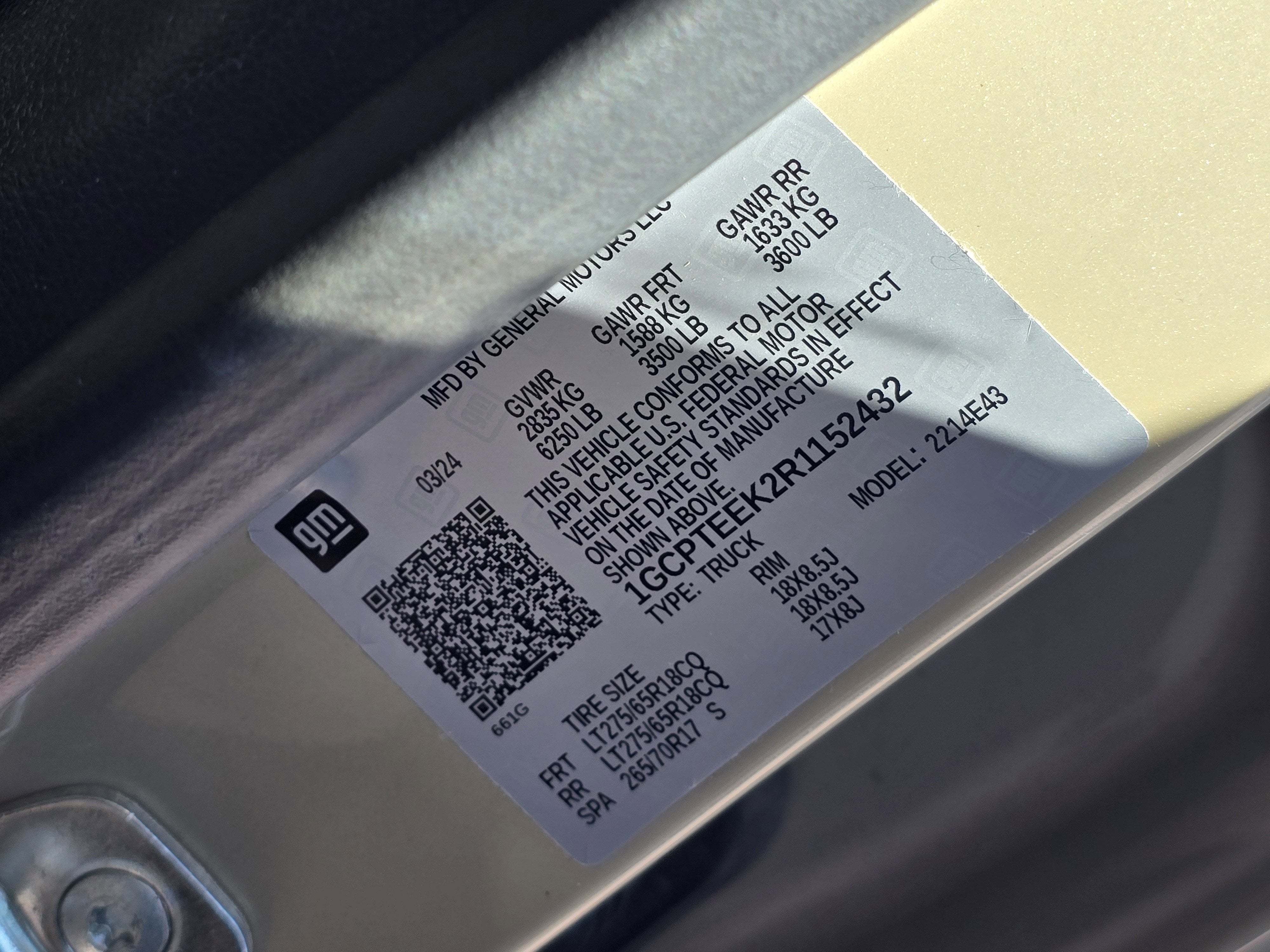 2024 Chevrolet Colorado Trail Boss