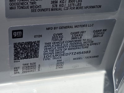 2026 Chevrolet Silverado 1500 LT