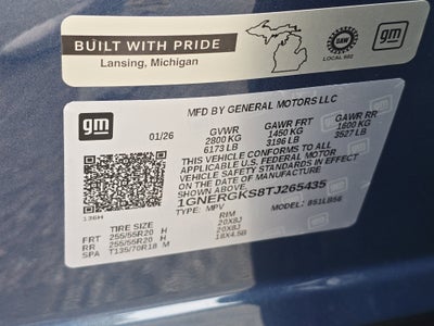 2026 Chevrolet Traverse LT