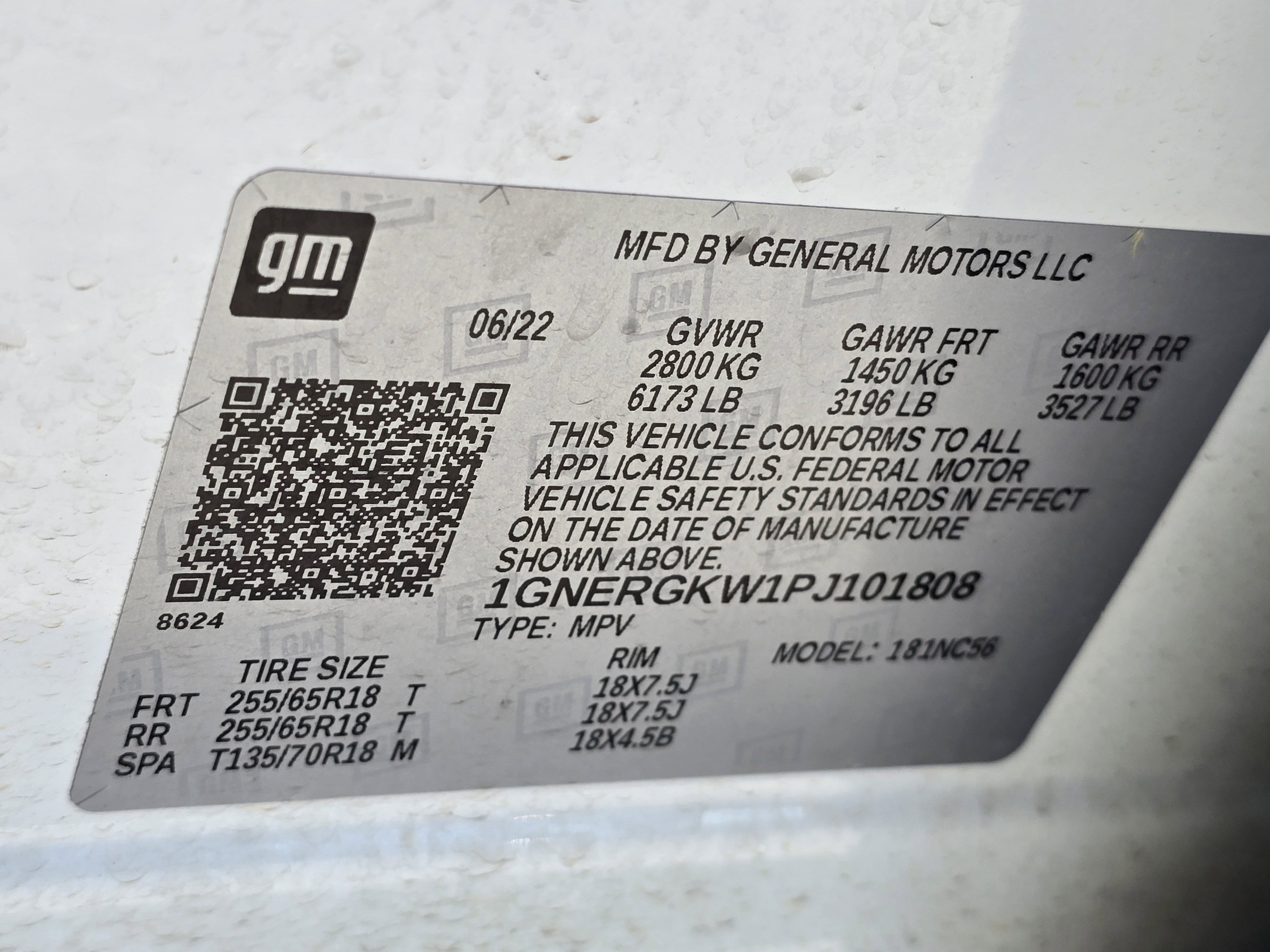 2023 Chevrolet Traverse LT Cloth