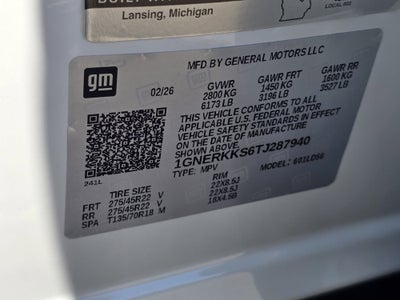 2026 Chevrolet Traverse High Country