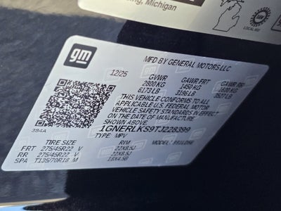 2026 Chevrolet Traverse RS