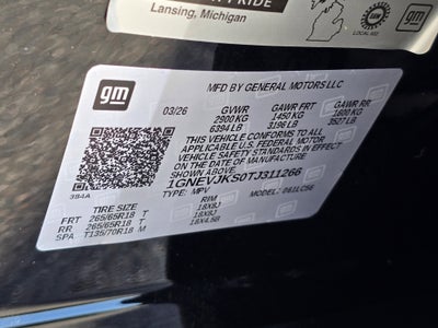 2026 Chevrolet Traverse Z71