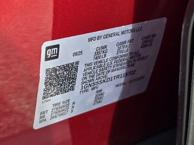 2026 Chevrolet Tahoe Premier