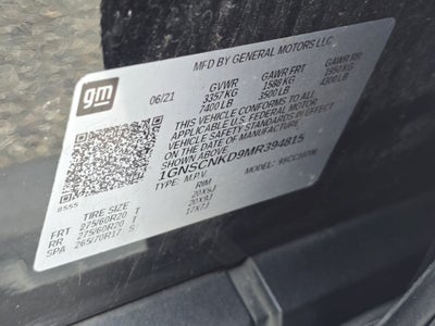 2021 Chevrolet Tahoe LT
