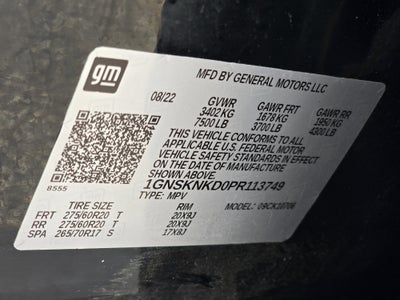 2023 Chevrolet Tahoe LT