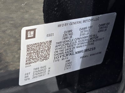 2021 Cadillac Escalade Sport