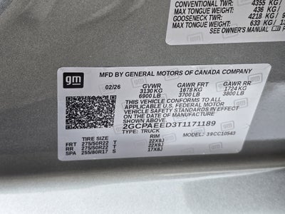 2026 Chevrolet Silverado 1500 LTZ