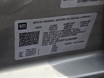 2026 Chevrolet Silverado 1500 High Country
