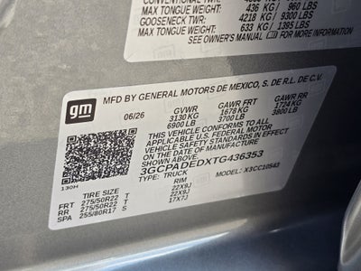 2026 Chevrolet Silverado 1500 RST