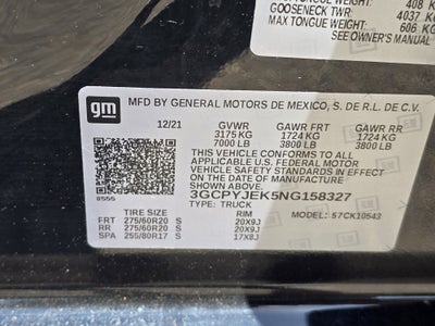 2022 Chevrolet Silverado 1500 LTD LT (2FL)