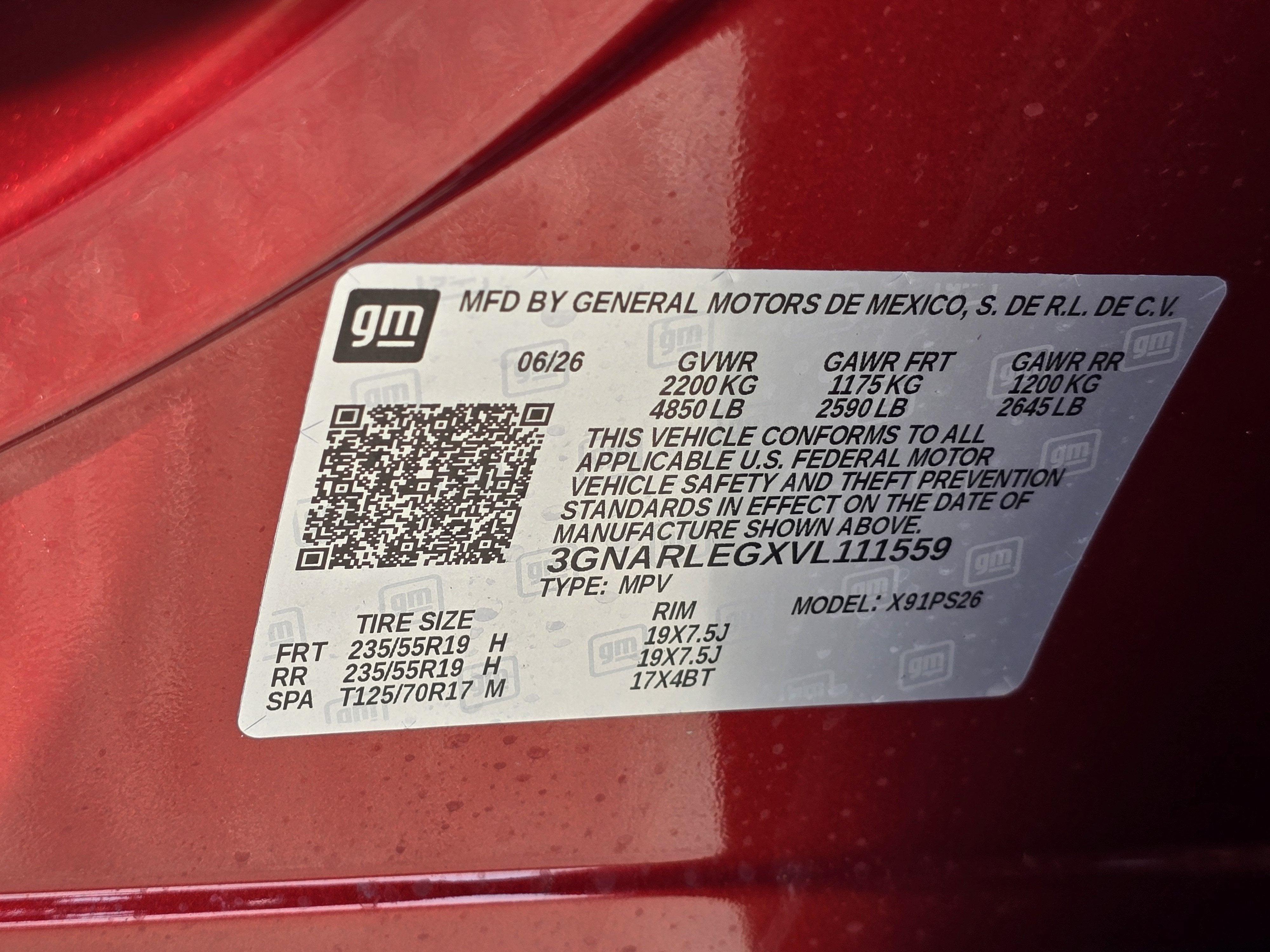 2027 Chevrolet Equinox RS