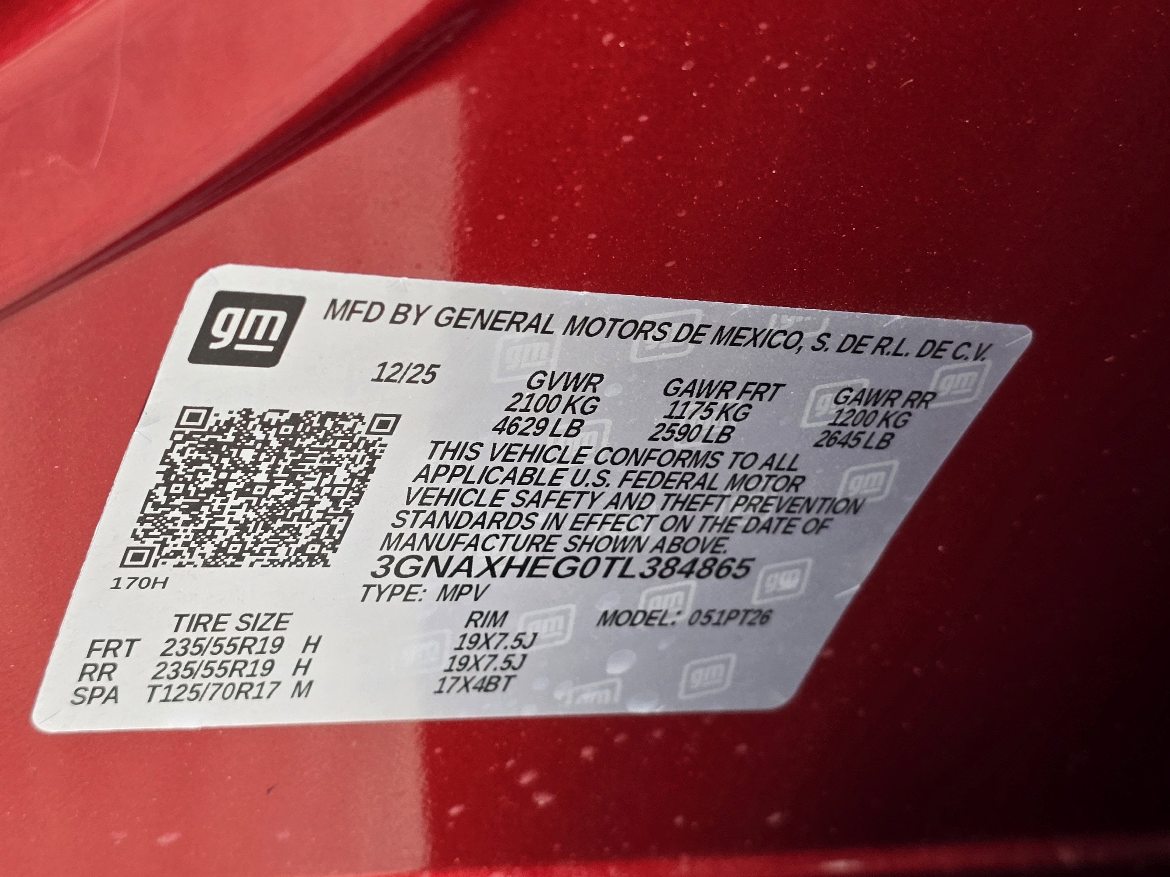 2026 Chevrolet Equinox LT