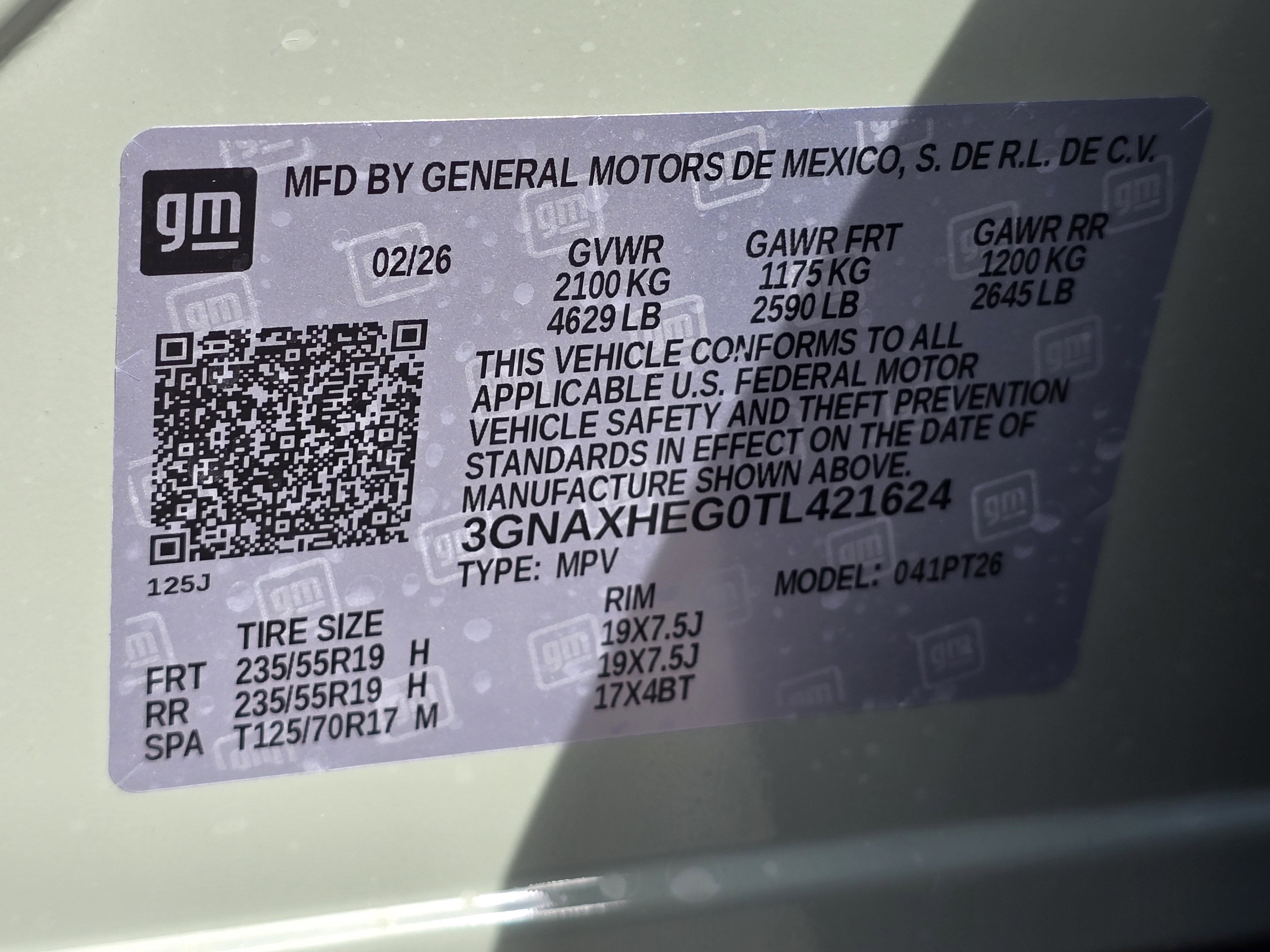 2026 Chevrolet Equinox LT