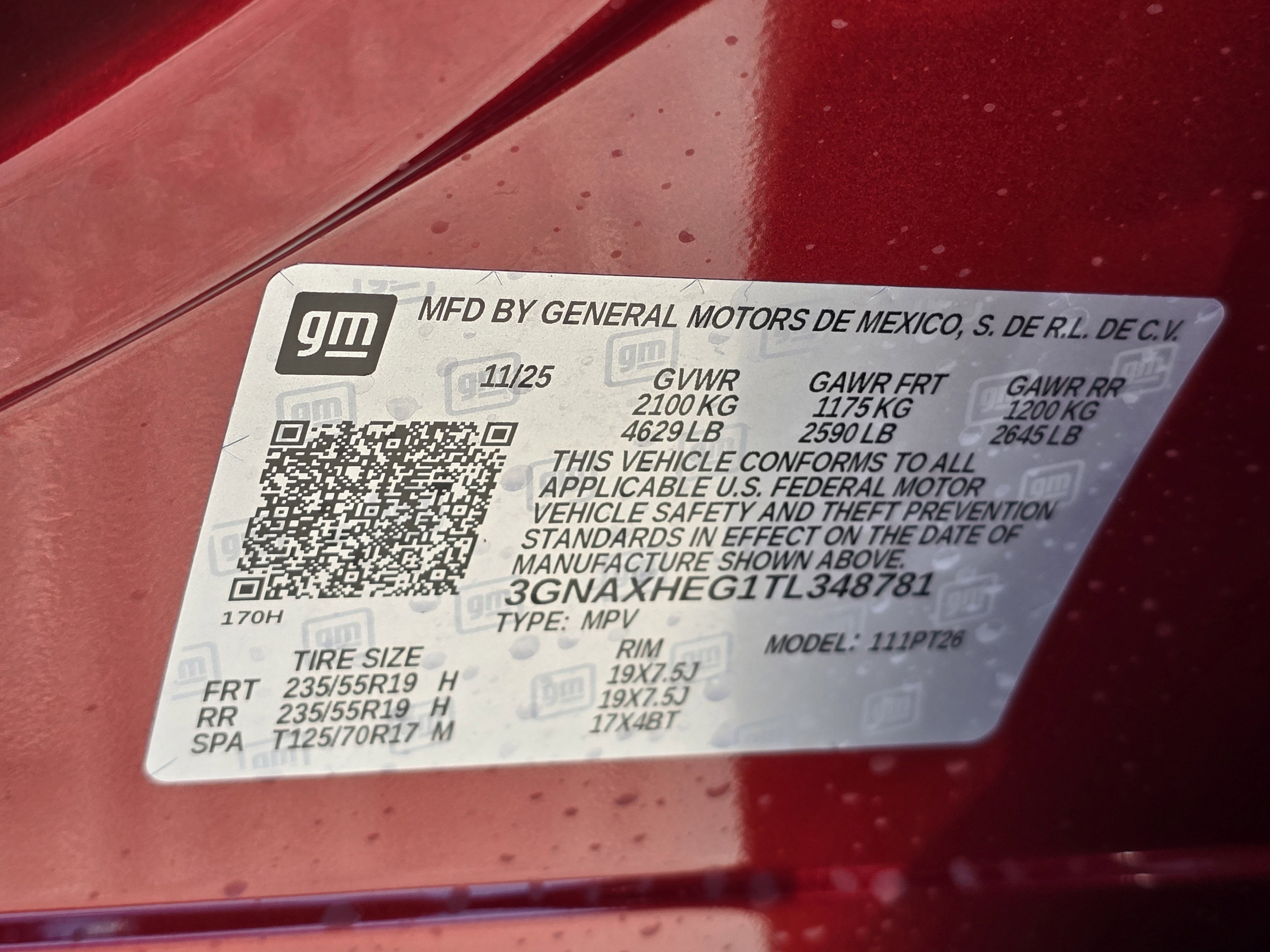 2026 Chevrolet Equinox LT