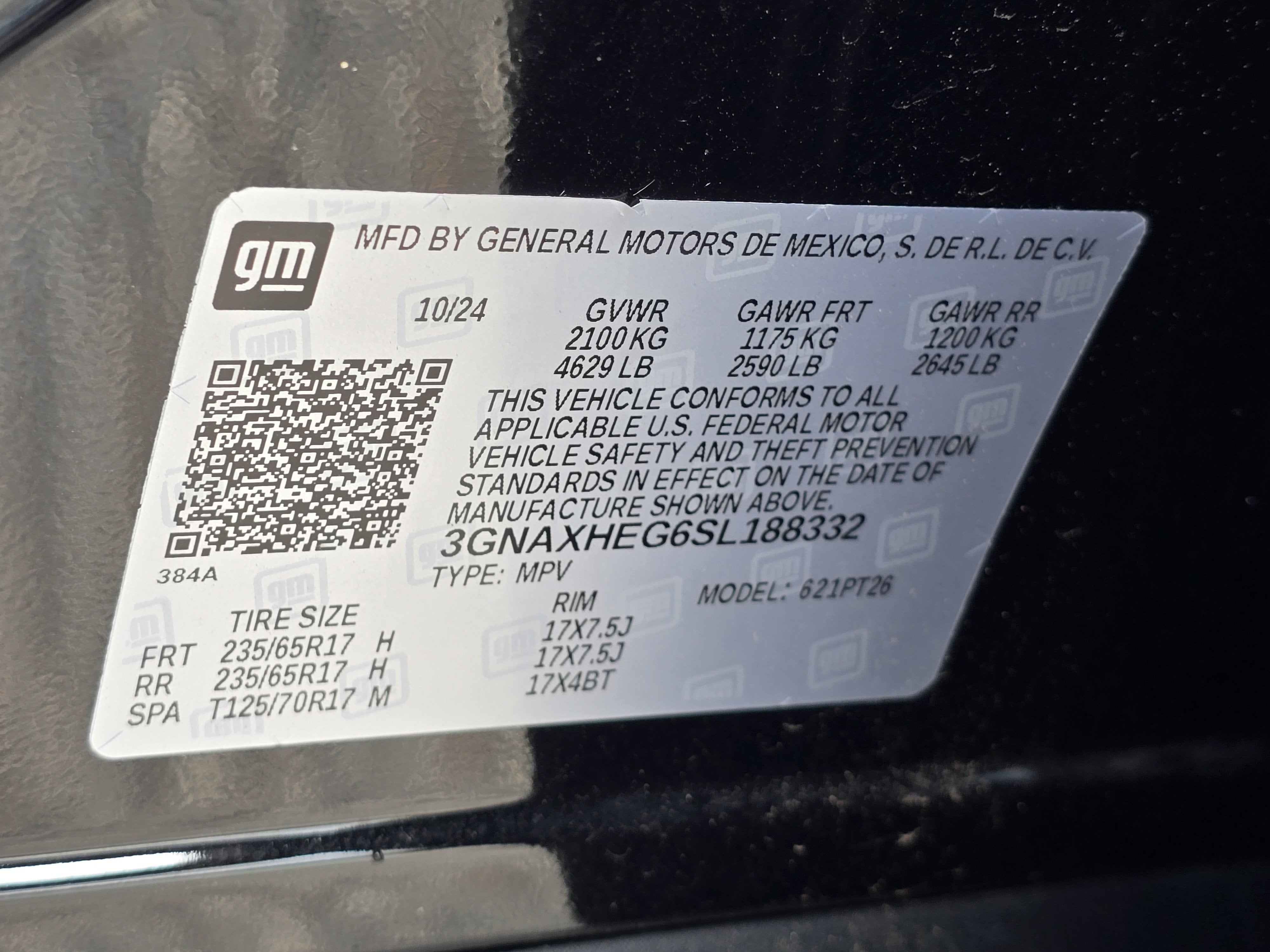 2025 Chevrolet Equinox LT