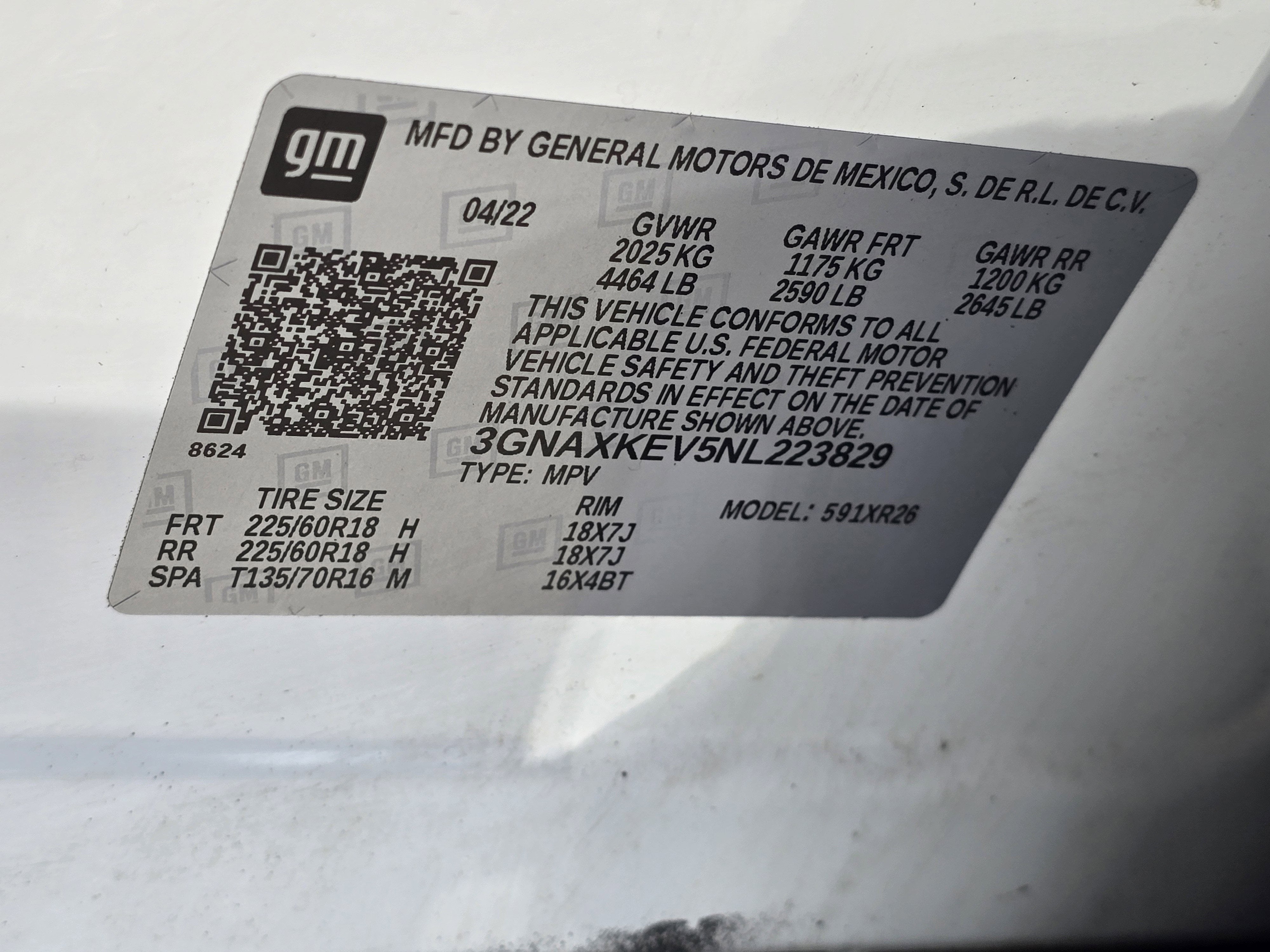 2022 Chevrolet Equinox LT