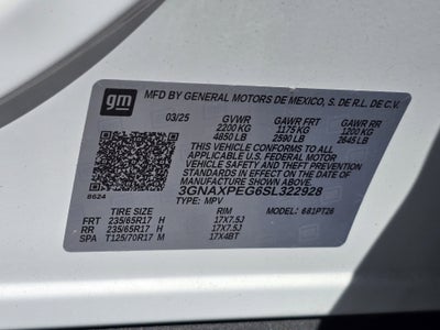2025 Chevrolet Equinox LT