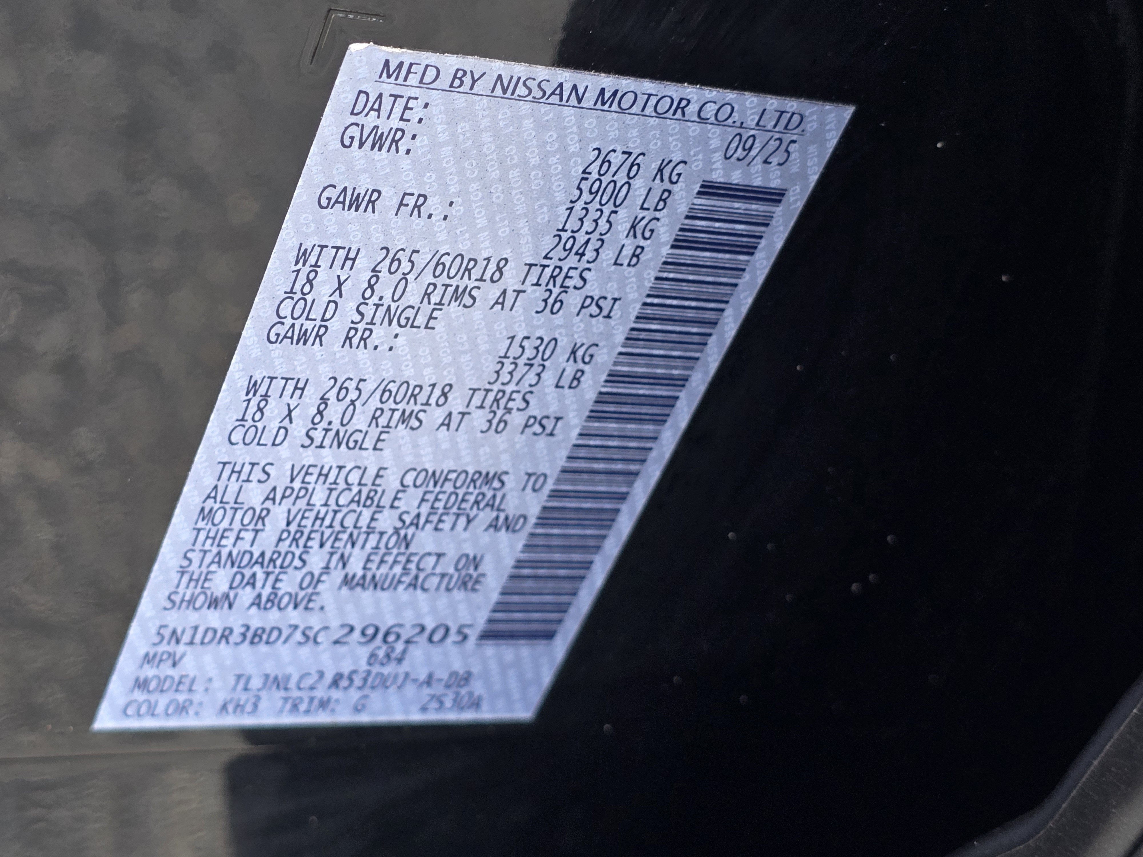 2025 Nissan Pathfinder Rock Creek 4WD