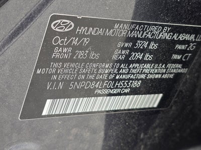 2020 Hyundai Elantra SEL