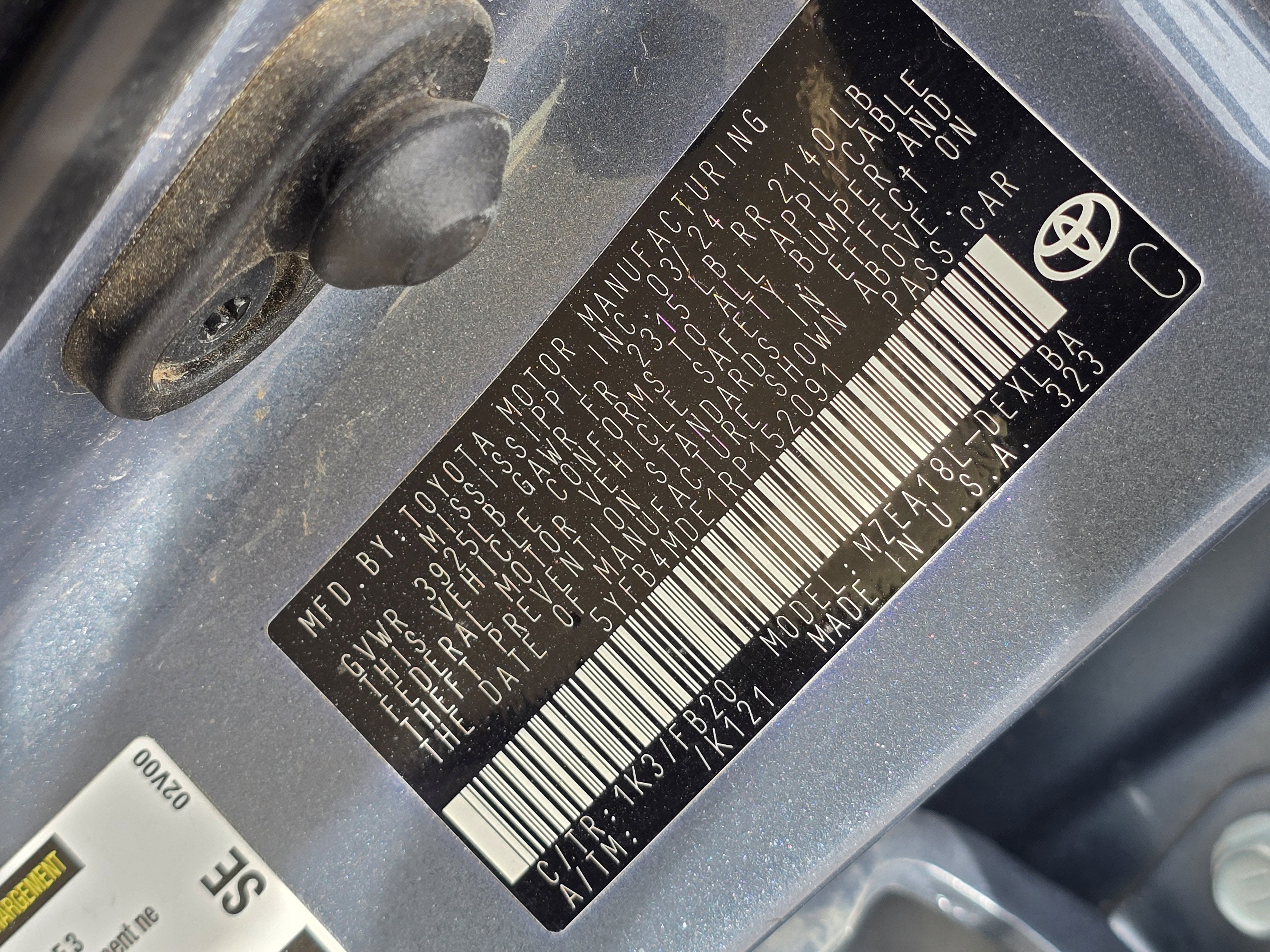 2024 Toyota Corolla LE