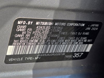 2024 Mitsubishi Outlander Sport S