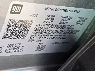 2024 Chevrolet Trax 1RS