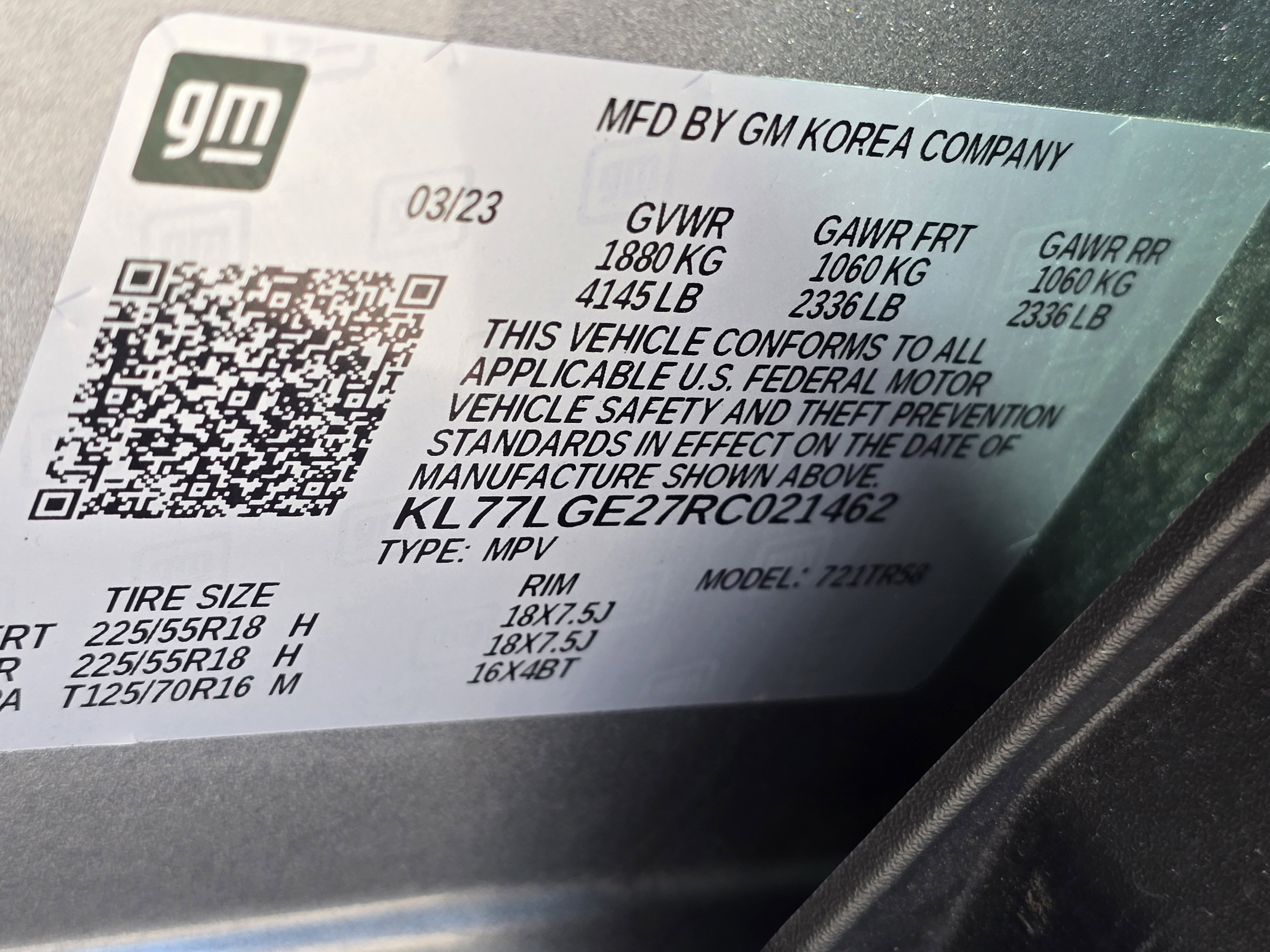 2024 Chevrolet Trax 1RS