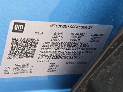 2025 Chevrolet Trax 1RS