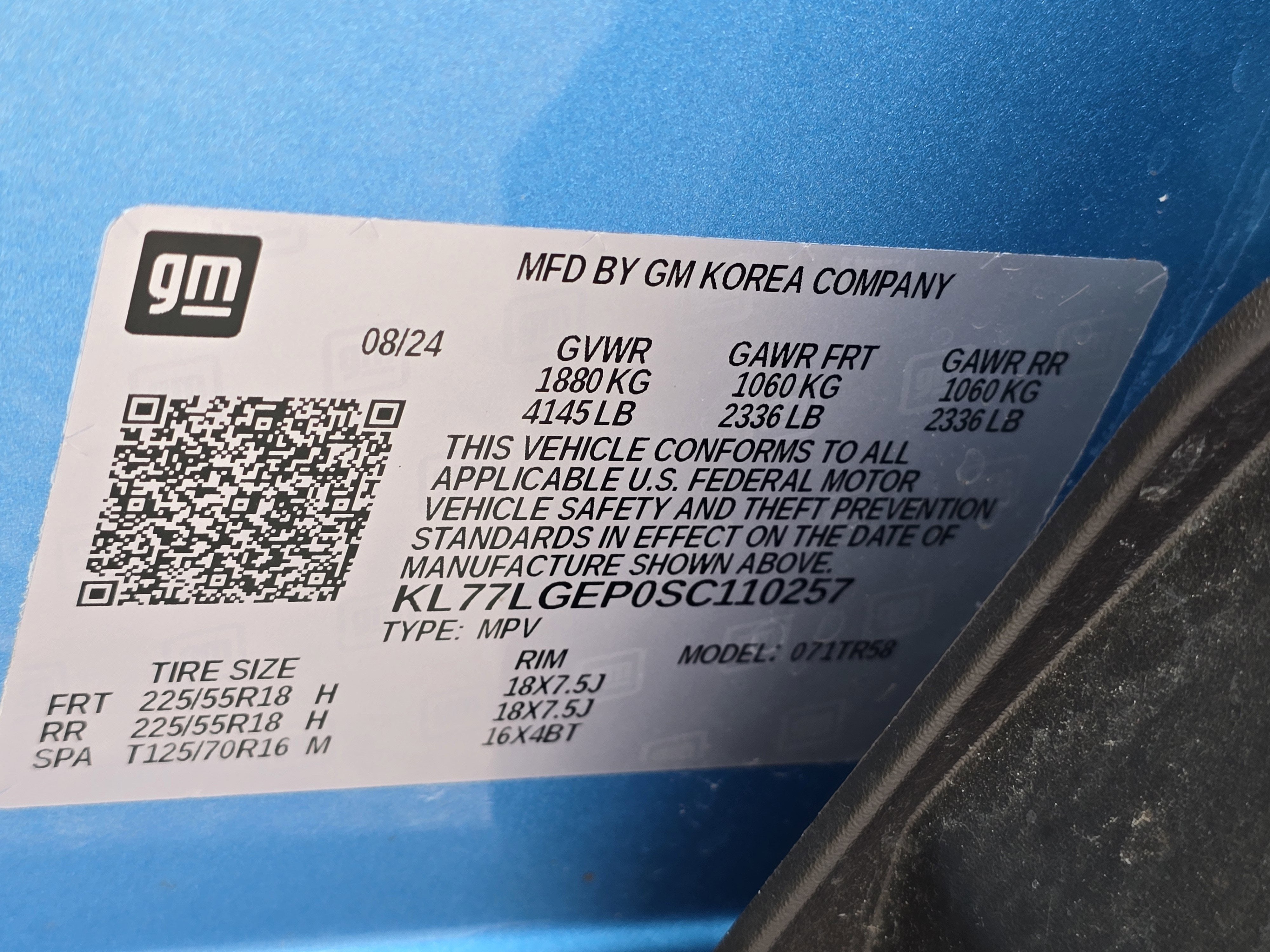 2025 Chevrolet Trax 1RS