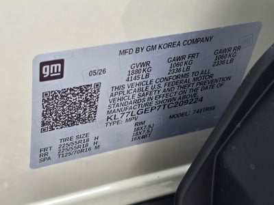 2026 Chevrolet Trax 1RS