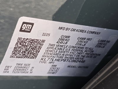 2026 Chevrolet Trax LT