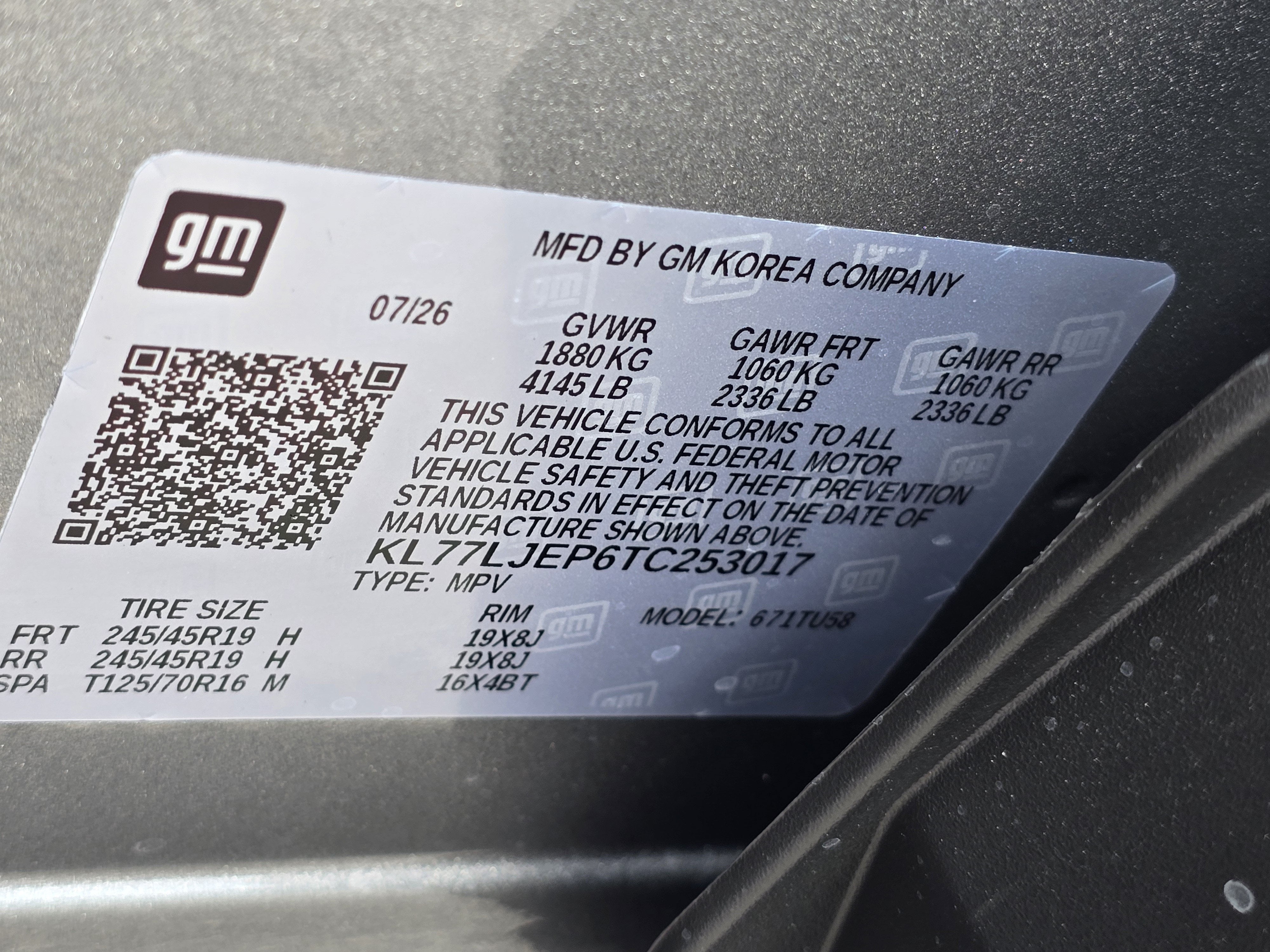 2026 Chevrolet Trax 2RS