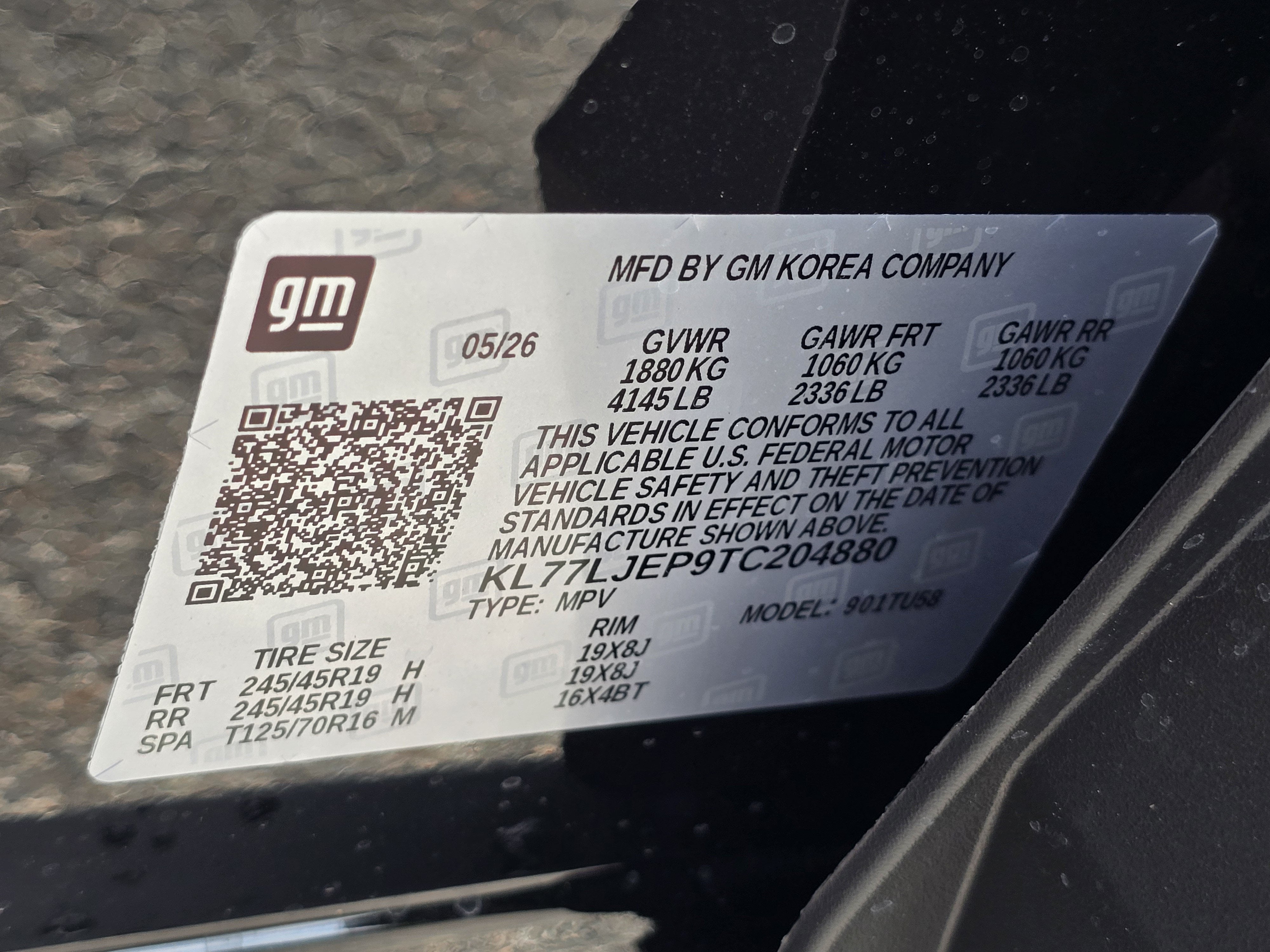 2026 Chevrolet Trax 2RS