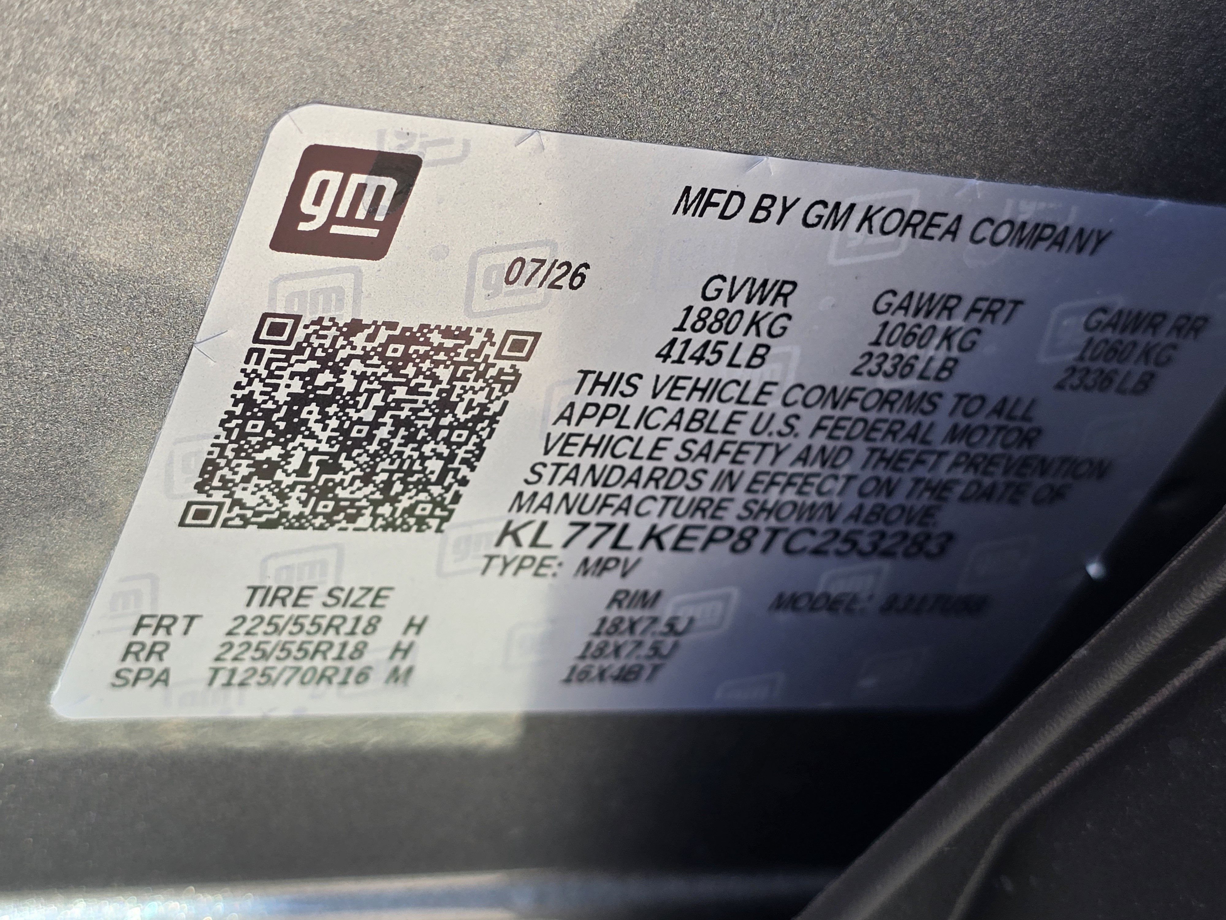 2026 Chevrolet Trax ACTIV