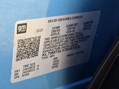 2026 Chevrolet Trailblazer RS