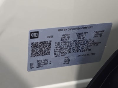 2026 Chevrolet Trailblazer RS