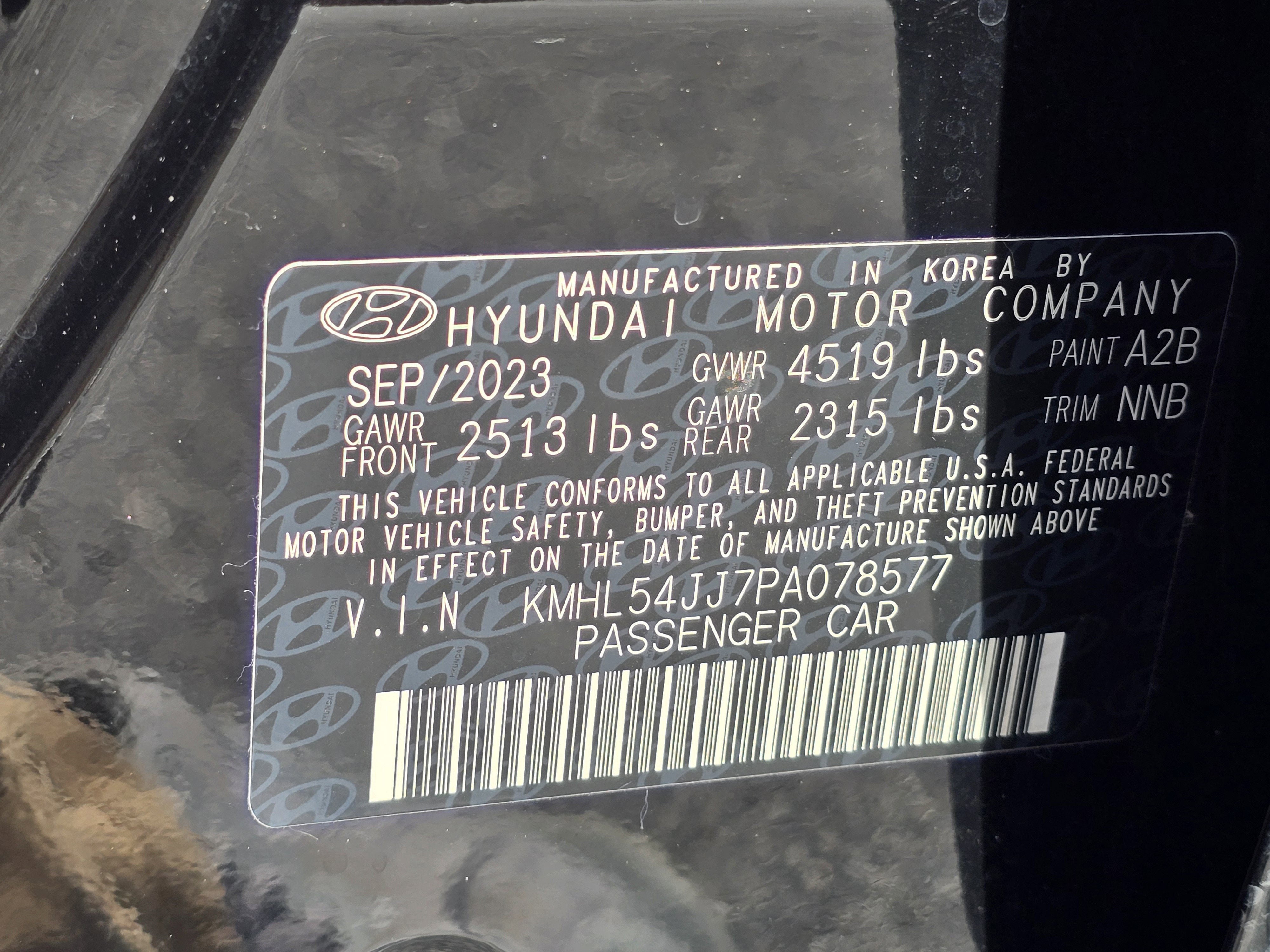 2023 Hyundai Sonata Hybrid Limited