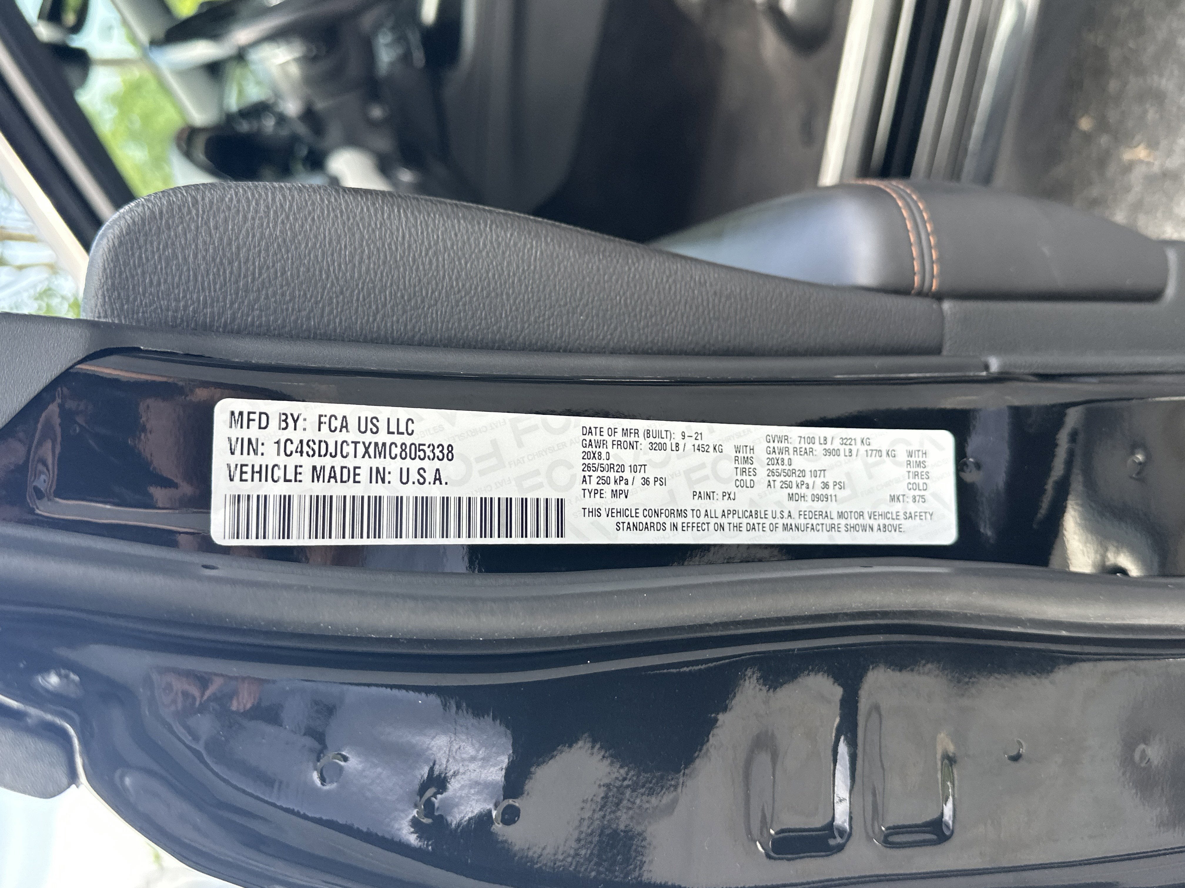 2021 Dodge Durango R/T AWD