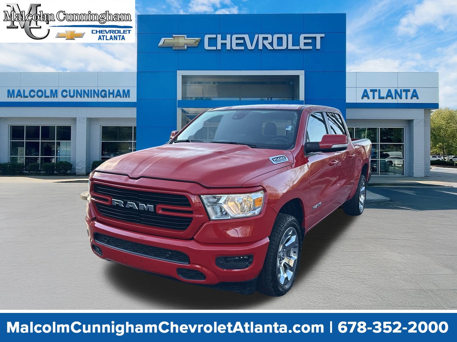 2022 RAM 1500 Big Horn Crew Cab 4x4 5'7" Box