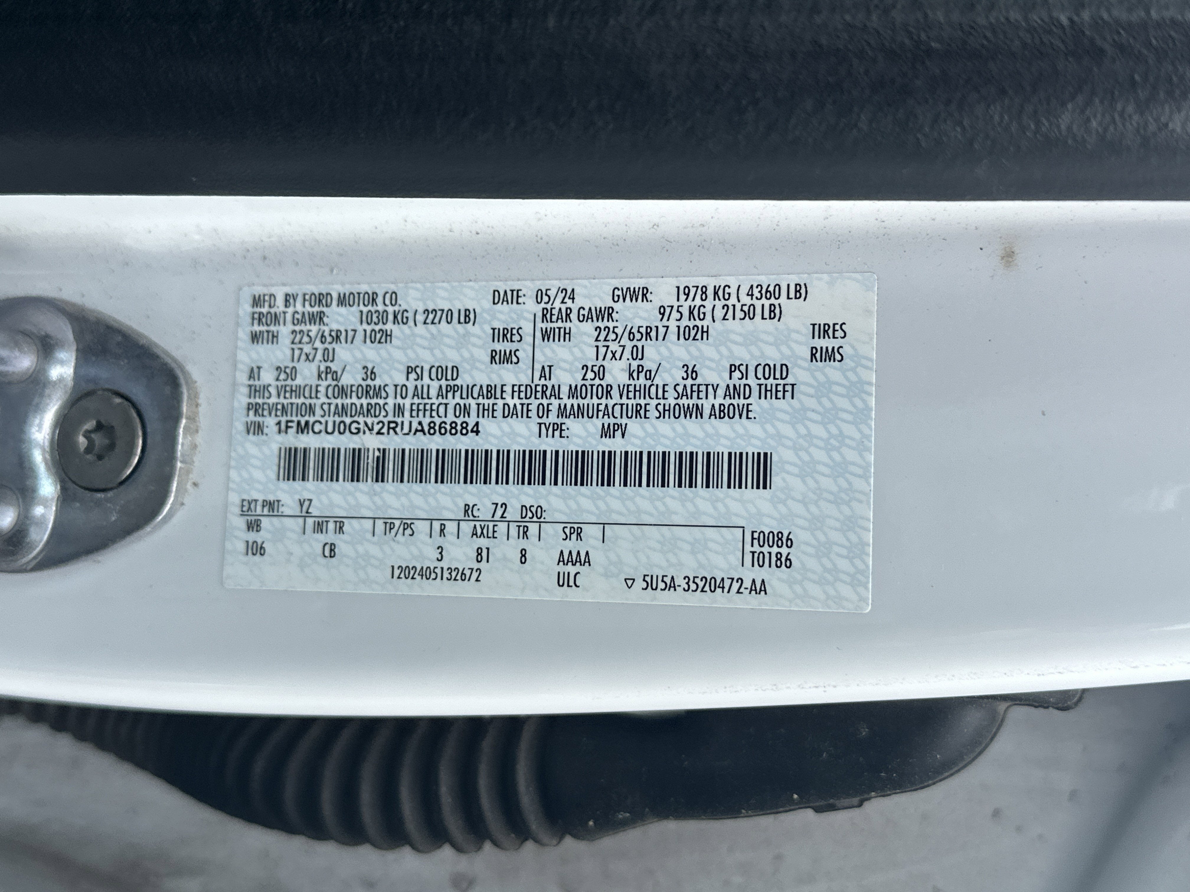 2024 Ford Escape Active