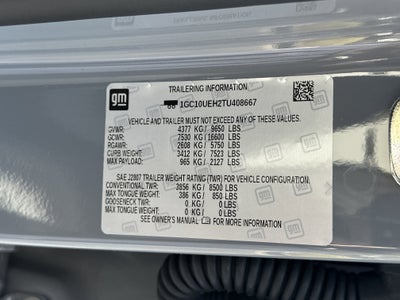 2026 Chevrolet Silverado EV WT - Standard Range