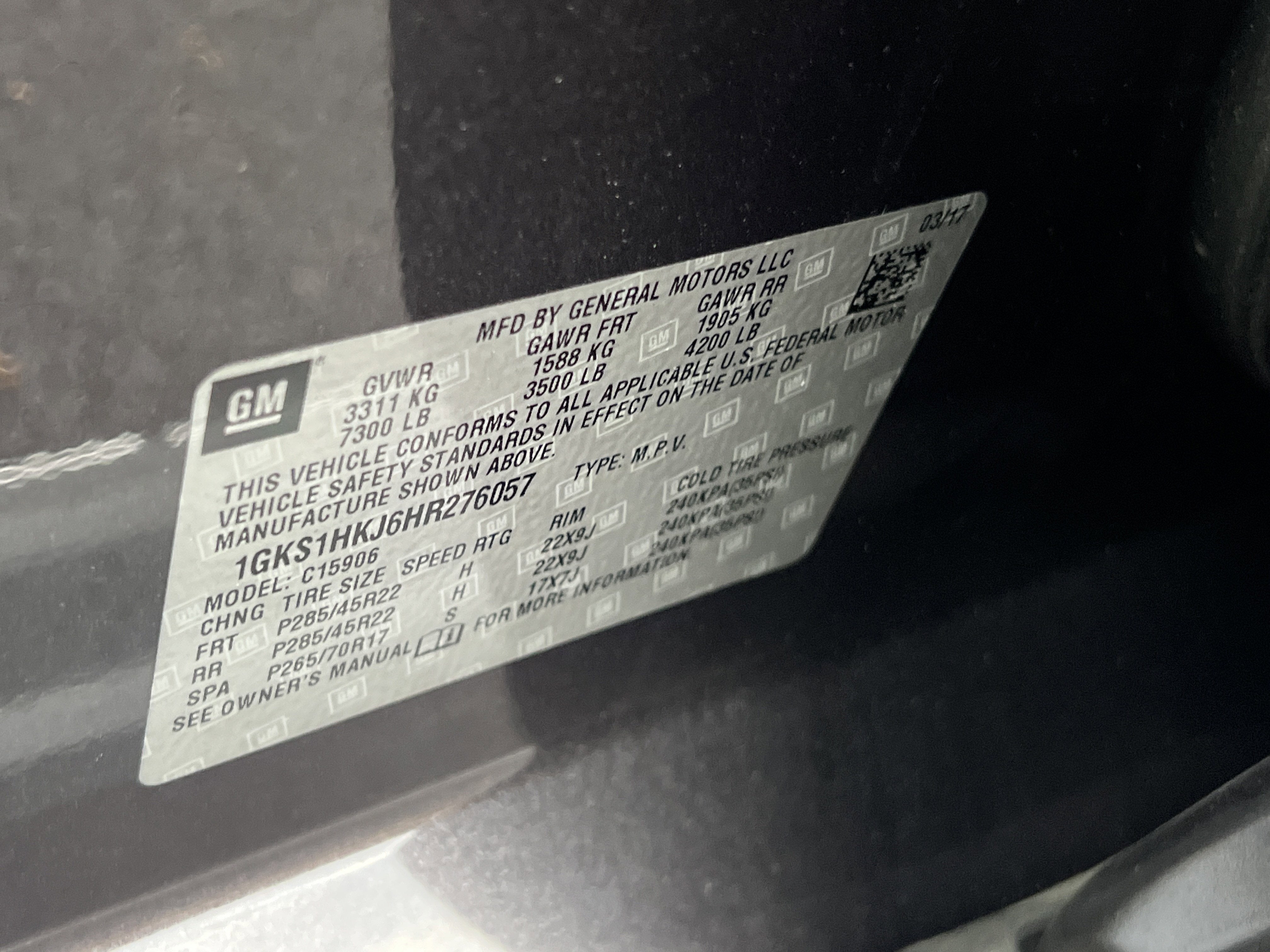 2017 GMC Yukon XL Denali