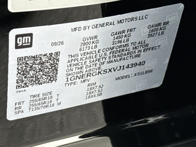 2027 Chevrolet Traverse LT