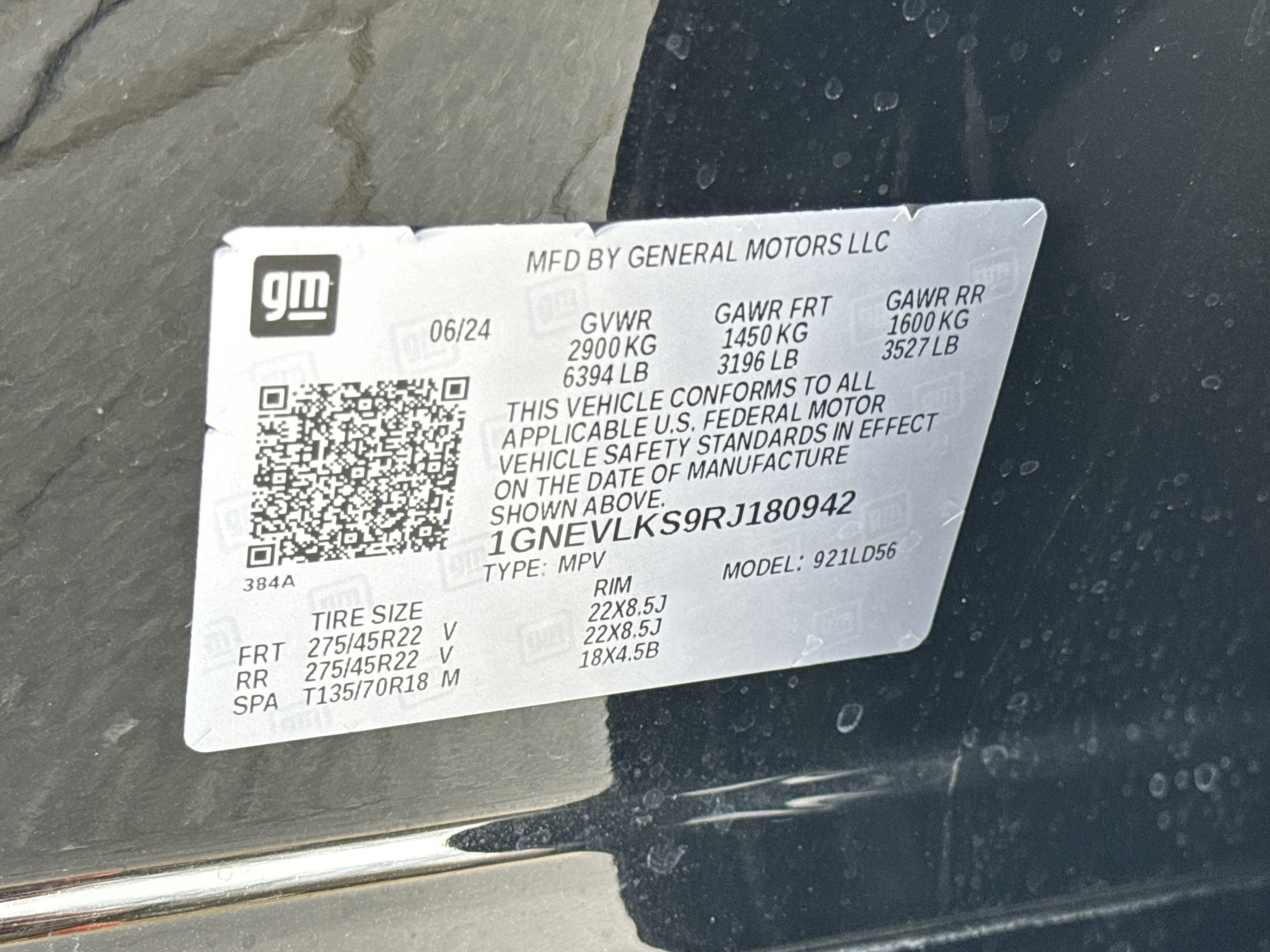 2024 Chevrolet Traverse RS