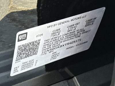 2026 Chevrolet Suburban High Country