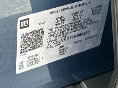 2026 Chevrolet Tahoe LT